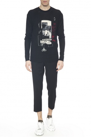 Sweter z wyszytym wzorem, zdjęcie 2 Sweter z wyszytym wzorem od McQ Alexander McQueen